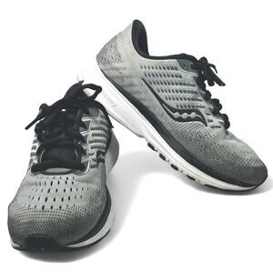 Saucony PWR Run Ride 13 Alloy/Black Running Gym Sneakers Women sz 9